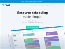 Tablet Screenshot of float.com